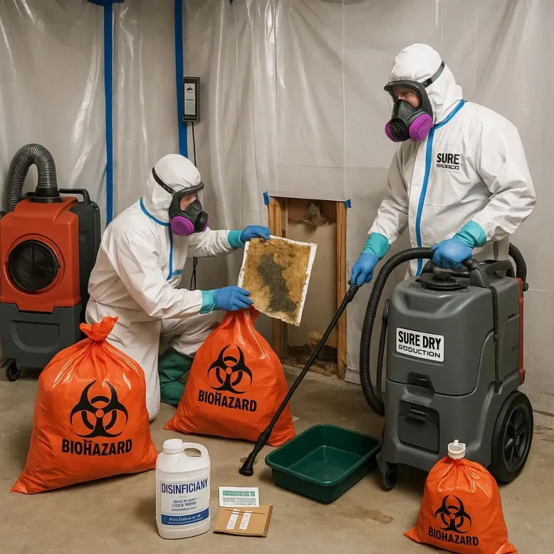 Contaminated Water Handling Protocols process in Highlands-Baywood Park, CA