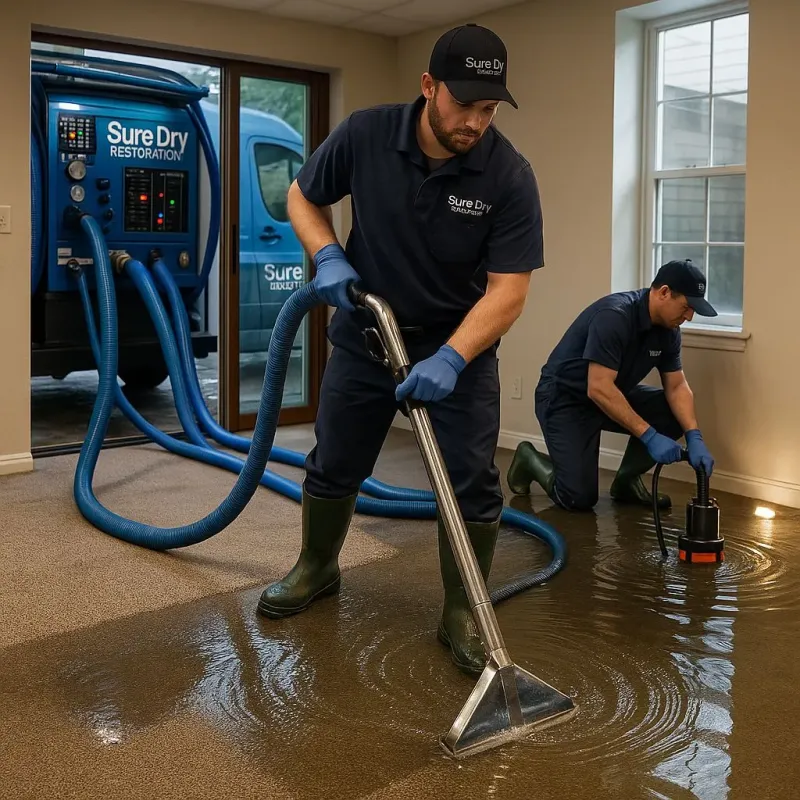 Water Extraction and Removal process in Highlands-Baywood Park, CA